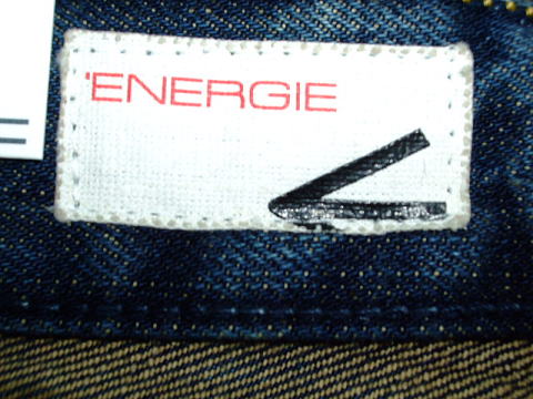 ENERGIE STRAIGHT MORRIS TROUSERS 34 STYLE 936R00 SIZE WASH.L00372 ART.DZ0504 COL.F09950 PRD384 MADE IN ITALY 100%COTTON