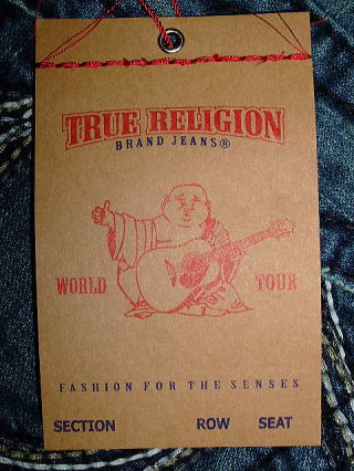 TRUE RELIGION RICKY RAINBOW BIG T STYLE 24859BLKE COLOR 7P JACKSON HOLE