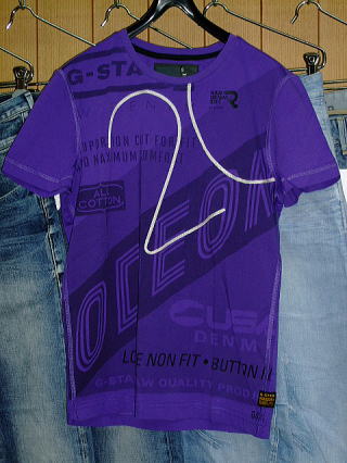 G-STAR T SHIRT STYLE:ODEON R T S/S PULPE COMPACT JERSEY