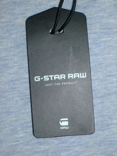 G-STAR RAW STYLE:Brickal vt s/s ART:D01317 2757 1099 COLOR:sea htr FABRIC:NY jersey