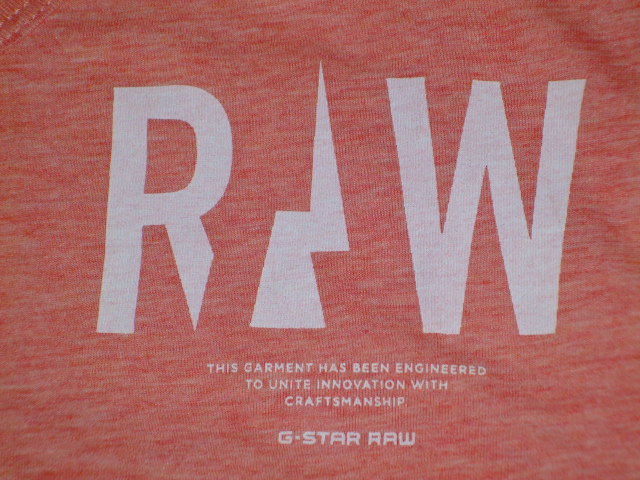 G-STAR RAW STYLE:Brickal vt s/s ART:D01317 2757 2129 COLOR:flame htr FABRIC:NY jerser