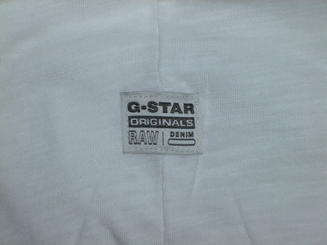 G-STAR RAW STYLE:Mazuren regular rt s/s ART:D00594 4834 110 COLOR:white FABRIC:Jisoe jersey