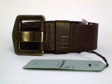 G-STAR@xg@G-STAR BELT STYLE:RHAMES BELT ART:89503.2639.288 COLOR:DK BROWN SIZE:85,95 FABRIC:ARIZONA LEATHER 100%LEATHER MADE IN MOROCCO