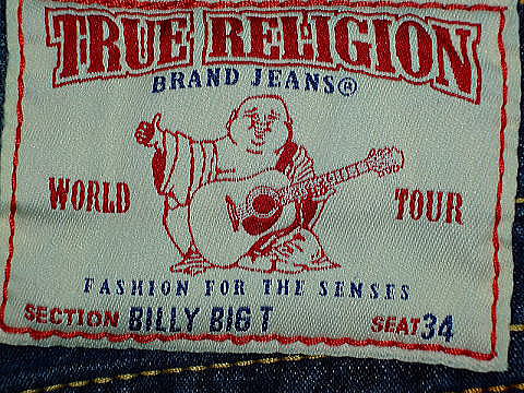 TRUE RELIGION BILLY BIG T STYLE 24858FR COLOR R7-RAMBLER MED