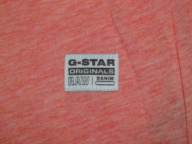 G-STAR RAW STYLE:Rightrex rt s/s ART:D01329 2757 2129 COLOR:flame htr FABRIC:NY jersey