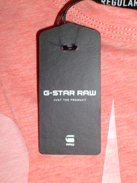 G-STAR RAW STYLE:Rightrex rt s/s ART:D01329 2757 2129 COLOR:flame htr FABRIC:NY jersey
