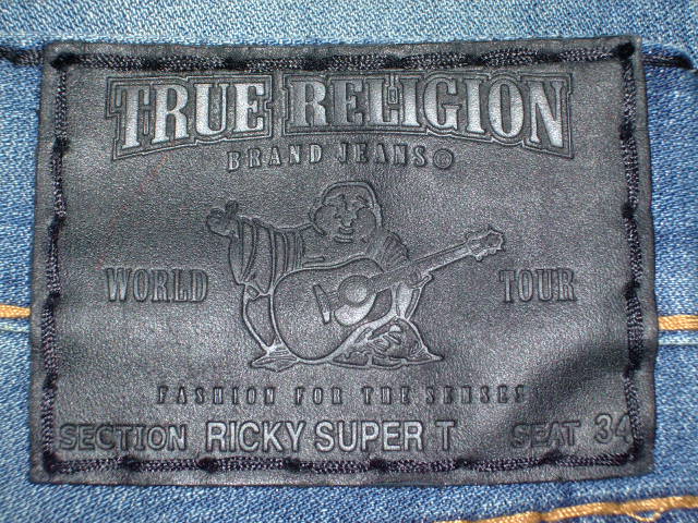 fj0040|TRUE RELIGION RICKY SUPER T STYLE:M24859M32 COLOR:PKM-LOCOMOTIVE MADE IN U.S.A. 100%COTTON