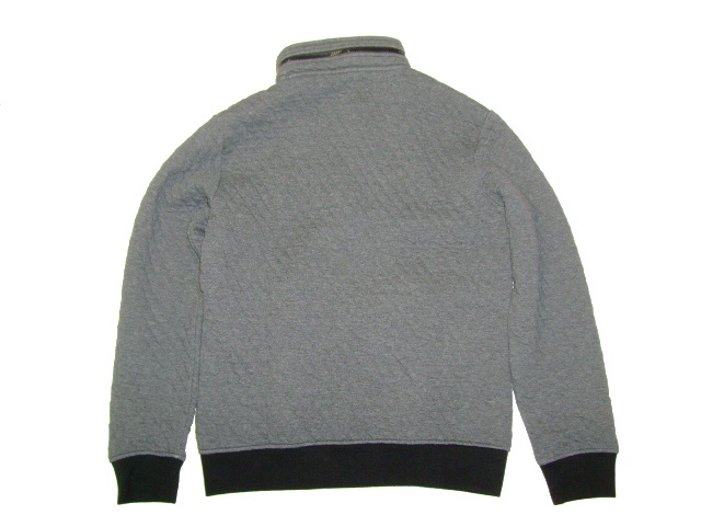 GAS Thema.PW01 Item.SWEAT SHIRTS Style No.552193 Material No.186056 STYLE NAME.TENDER/S QUILT Color.1987 STORM MELANGE