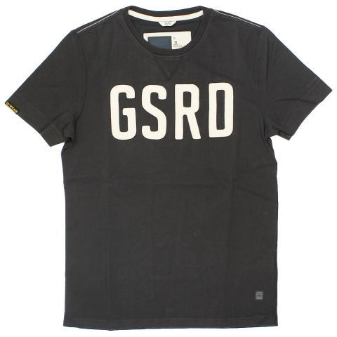 G-STAR T SHIRT STYLE:HANNIBAL R T S/S RAVEN VINTAGE SINGLE JERSEY