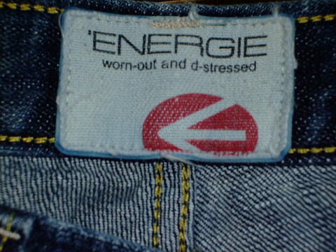 ENERGIE Joe Caputo trousers STYLE 9C6R SIZE WASH R5 ART.0428 COL.0995 MADE IN ITALY 100%COTTON
