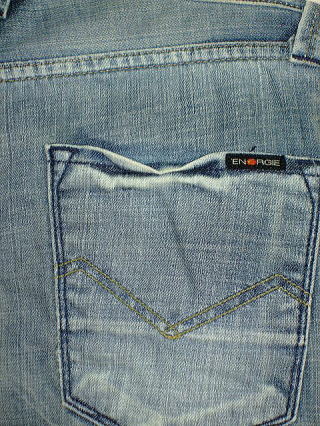 ENERGIE Stevenson trousers STYLE 9B18 SIZE WASH Q2 ART.0451 COL.0995 3902 MADE IN ITALY 100%COTTON