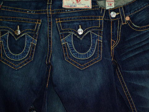 gD[W@V@TRUE RELIGION JOEY TWO TONE JOEY BIG T STYLE:24803FR COLOR:H4-STAGE COACH MADE IN USA 100%COTTON