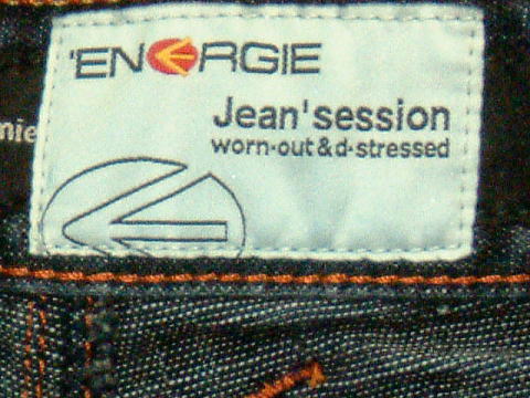 ENERGIE Jiammie trousers STYLE 9B91 SIZE WASH R2 ART.0355 COL.0995 6288 MADE IN ITALY 100%COTTON