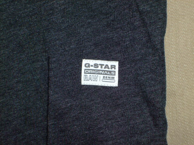 G-STAR RAW STYLE:Gelph rt s/s ART:D01656 2757 390 COLOR:black htr FABRIC:NY jersey