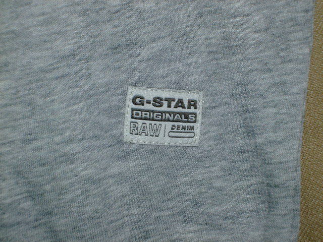 G-STAR RAW STYLE:Marsh rt s/s ART:D01655 2757 906 COLOR:grey htr FABRIC:NY jersey