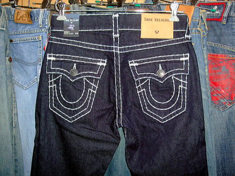 TRUE RELIGION RICKY SUPER T STYLE:MDAC78445C COLOR:BZ INGLORIOUS