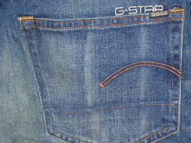 G-STAR RAW 3301 STRAIGHT DALEX DENIM MEDIUM AGED 30~34