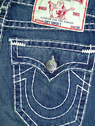 TRUE RELIGION JOEY SUPER T STYLE:24803NBT2 COLOR:GRD-TENNESSEE