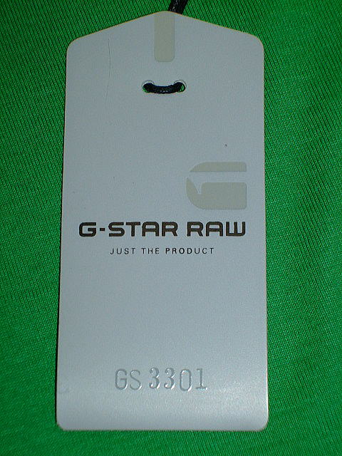 G-STAR T SHIRT STYLE:JAYDON R T S/S GREEN PEPPER MICRO 1 BY 1 RIB