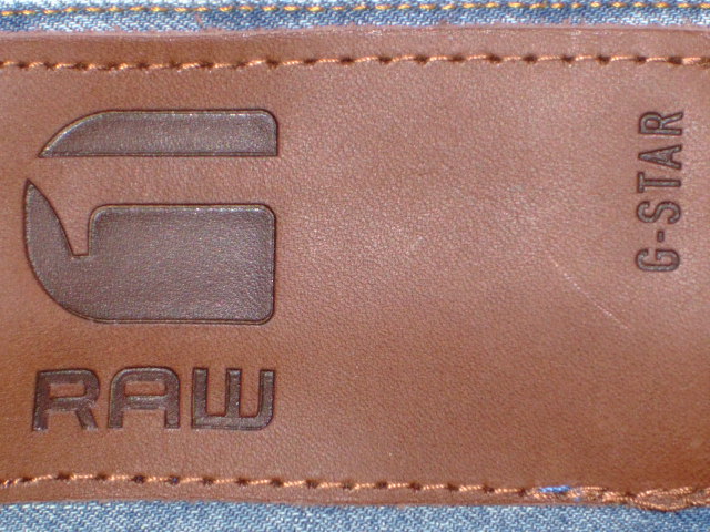 G-STAR RAW 3301 TAPERED REND DENIM DK AGED W28~L34