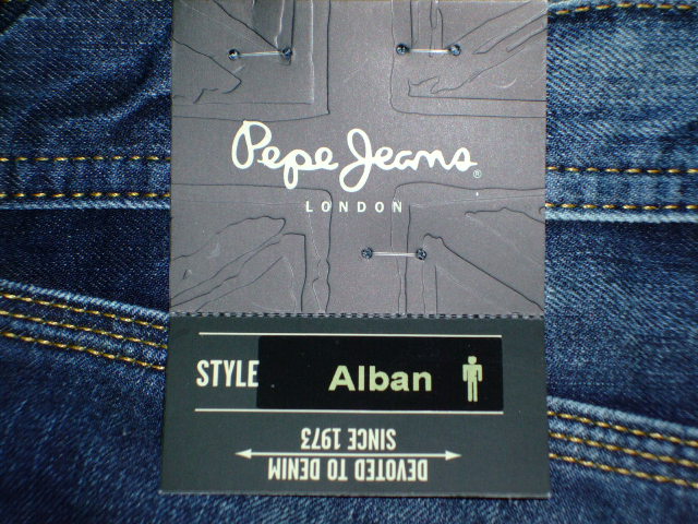 fjbPEPE JEANS LONDON ALBAN RELAXED (0086)