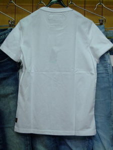 G-STAR STYLE:US R T S/S WHITE