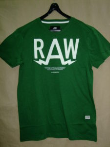 G-STAR RAW STYLE:Marsh rt s/s gurin green htr NY jersey