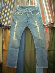 TRUE RELIGION MICKY BIG T STYLE:04849J COLOR:15-DESTROYED